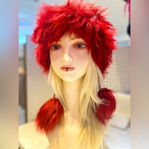 XQ High Quality Full Faux Fur style women winter hat